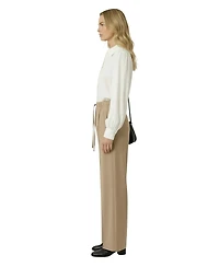 Modenaire Women's Wide-Leg Drawstring-Waist Pants