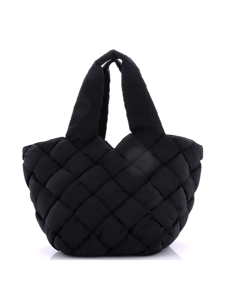 Pre-Owned Bottega Veneta Cassette Paper Tote Intrecciato Nylon
