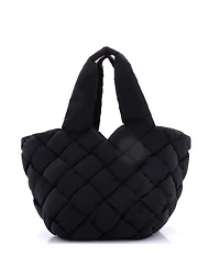 Pre-Owned Bottega Veneta Cassette Paper Tote Intrecciato Nylon