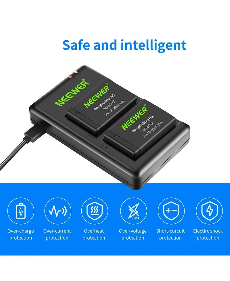 Neewer Lp-E17 Camera Battery and Charging Accessory for Canon Eos R50 R100 Rp R10 R8