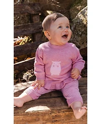 Deux par Baby Girl (3M-24M) Knitted Top and Pants Set