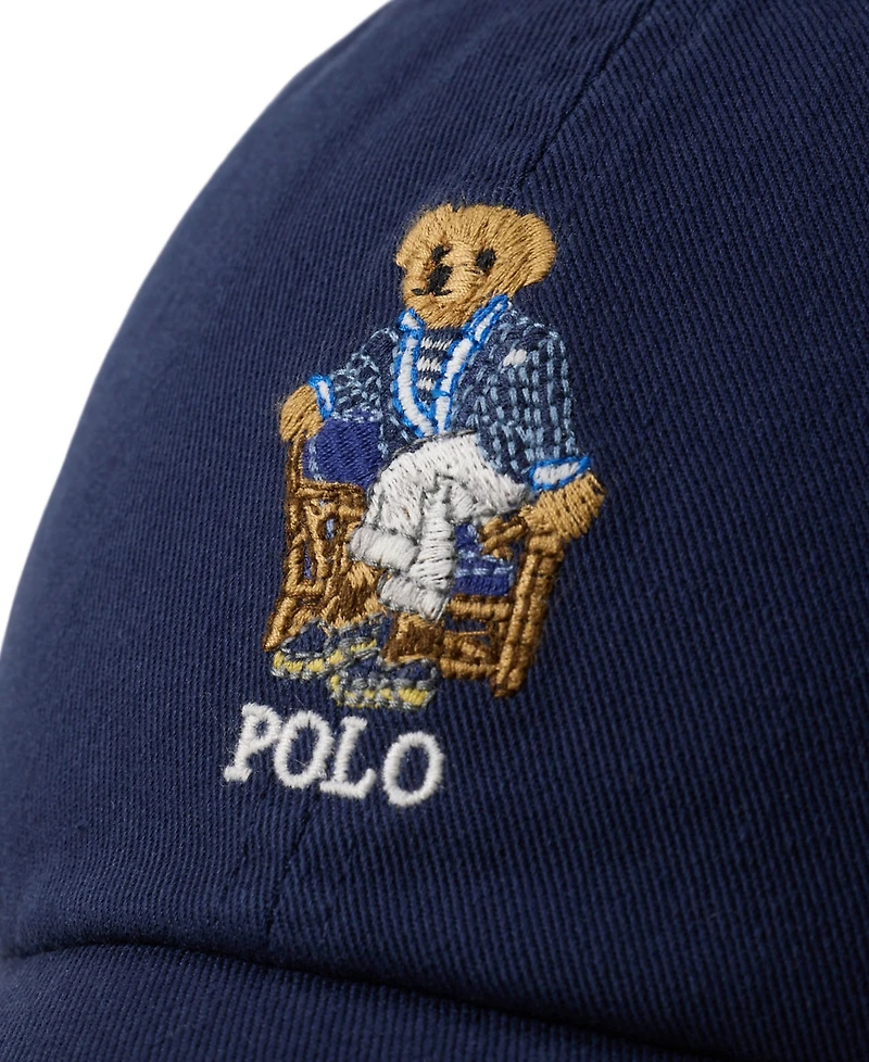 Polo Ralph Lauren Men's Bear Embroidered Twill Ball Cap
