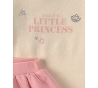 Carter's Baby Girls' Long-Sleeve Bodysuit and Tulle Pants, 2-Piece Set