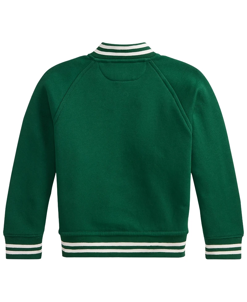 Polo Ralph Lauren Boys' 2T-7 Seasonal Fleece-Raglan Jacket