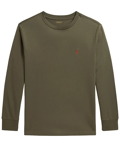 Polo Ralph Lauren Big Boys Cotton Jersey Long-Sleeve T-shirts