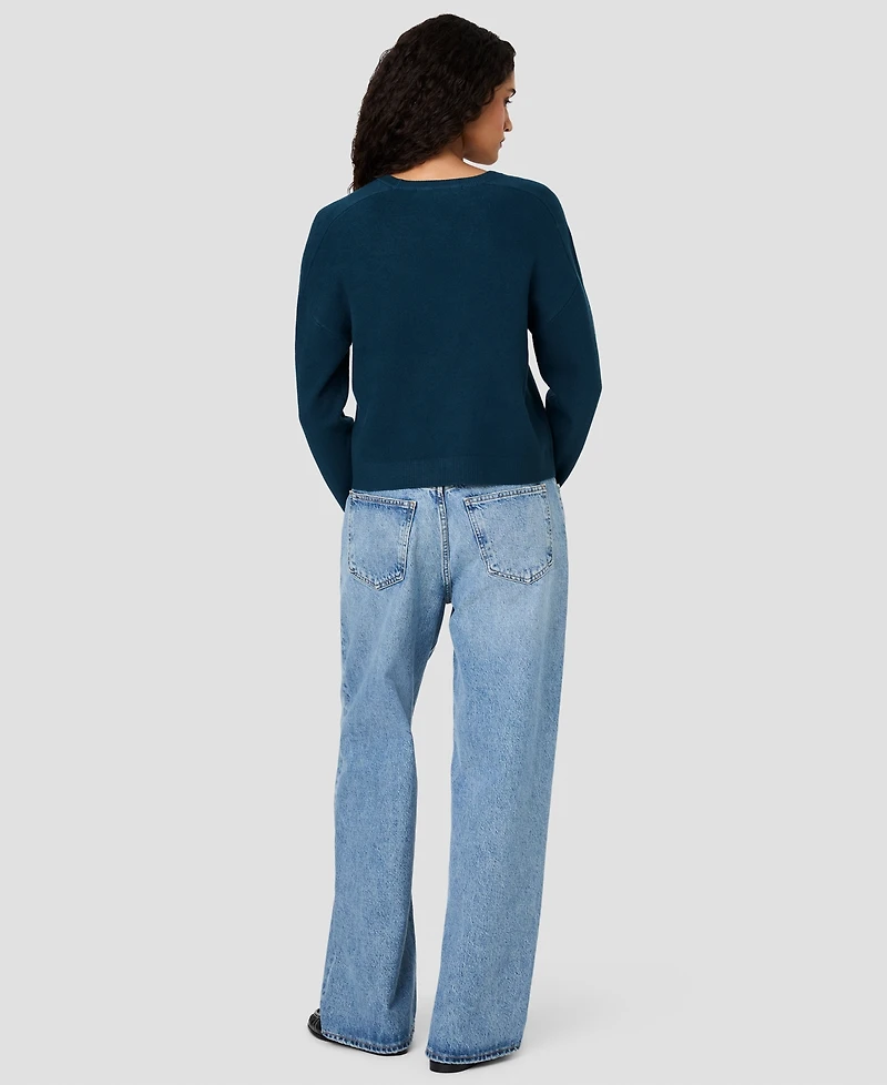 French Connection Women's Babysoft Oversized Crewneck Long-Sleeve Sweater