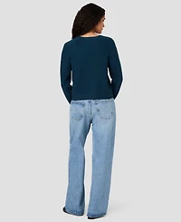 French Connection Women's Babysoft Oversized Crewneck Long-Sleeve Sweater