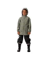 Deux par Little and Big Unisex (6Y - 14Y) Rain Overalls Pant