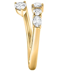 Macy's Lab-Grown Diamond Open Ring (1 ct. t.w.) in 14k Yellow Gold