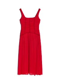 Whistles Women's Square Neck Wide Strap Maxi Dress