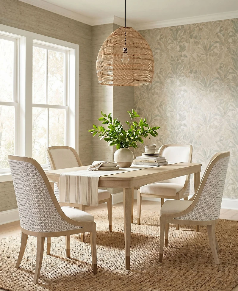 A.r.t. Furniture Eave Ii 5-Piece Oval Dining Set (Table & 4 Hostess Chairs)