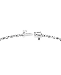 Forever Grown Diamonds Lab-Grown Diamond Necklace (5 ct. t.w.) in Sterling Silver