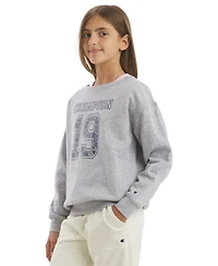 Champion Girls' 7-16 Long-Sleeve Graphic Sweatshirt