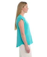 Wilt Women's Ruched Shoulder Tee