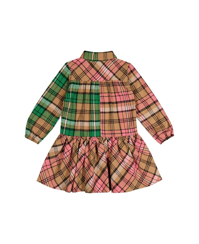 Deux par Girls (2T-5T) Shirt Plaid Dress
