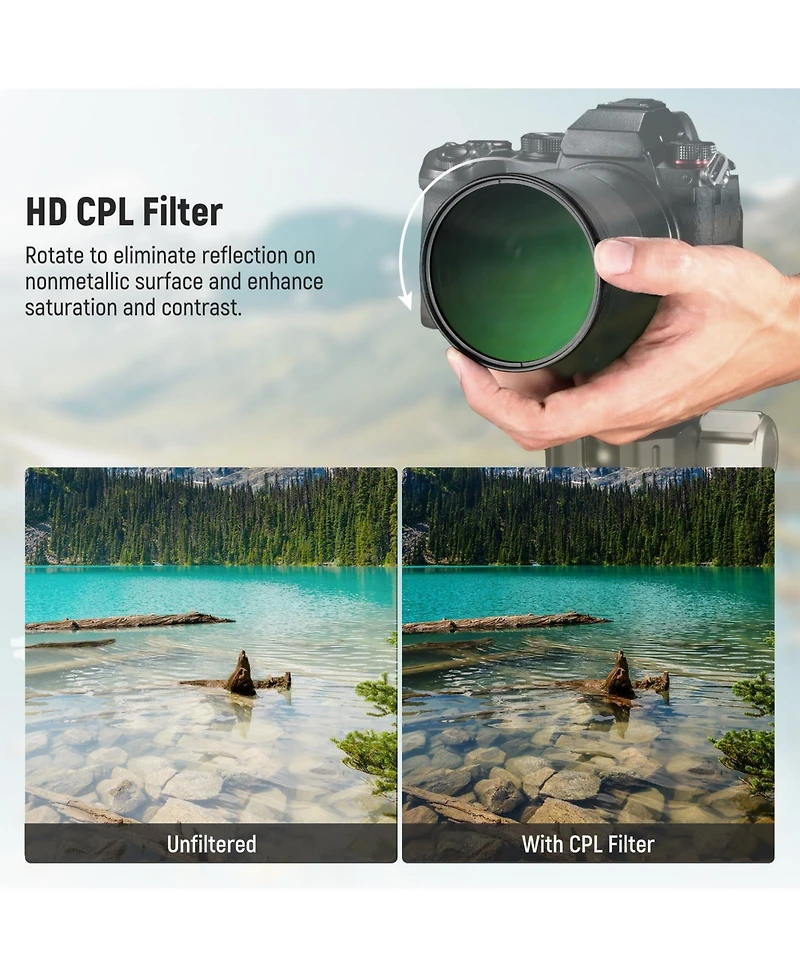 Neewer Camera Lens Accessory with Cpl