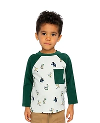 Deux par Deux Little Boys (6Y-8Y) Long Sleeve Raglan T-Shirt