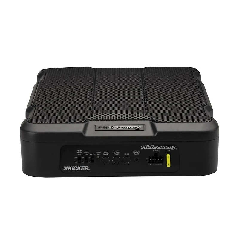 Kicker 51HS12 Hideaway 12" Compact Powered Subwoofer