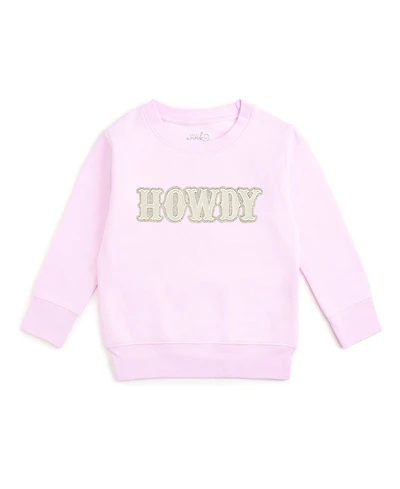 Sweet Wink Girl's (5-8) Howdy Patch Western Sweatshirt