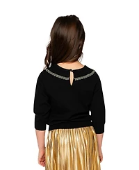 Deux par Toddler Girl (2T - 5T) Knitted Sweater