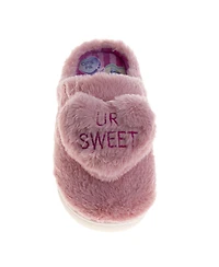 Sweethearts Women's Conversation Hearts Slip On Shoes Casual Style Design Everyday Comfort