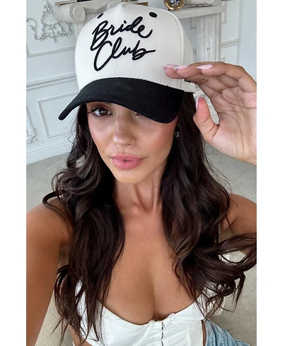 Untamed Petals Women's Bride Club Baseball Hat
