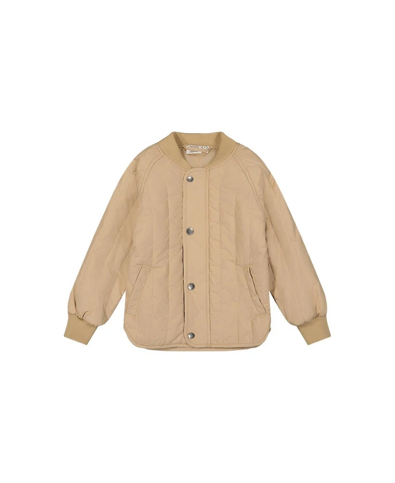 Deux par Deux Toddler Unisex Quilted Raglan Sleeve Jacket