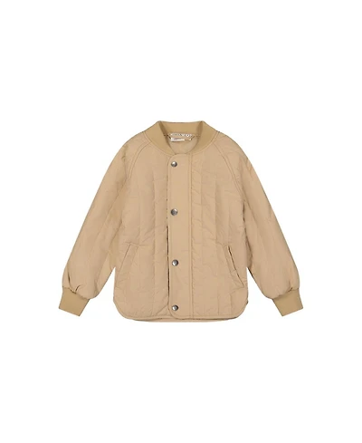 Deux par Deux Toddler Unisex Quilted Raglan Sleeve Jacket