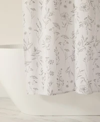 ienjoy Home Cotton Blend Printed Shower Curtains, 72" x