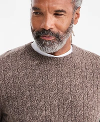 Club Room Men's Premium Cashmere Cable-Knit Crewneck Sweater, Macy's Exclusive