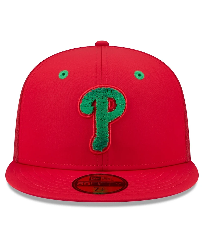 New Era Men's Red Philadelphia Phillies 2026 Mlb All-Star Game Workout 59FIFTY Hat