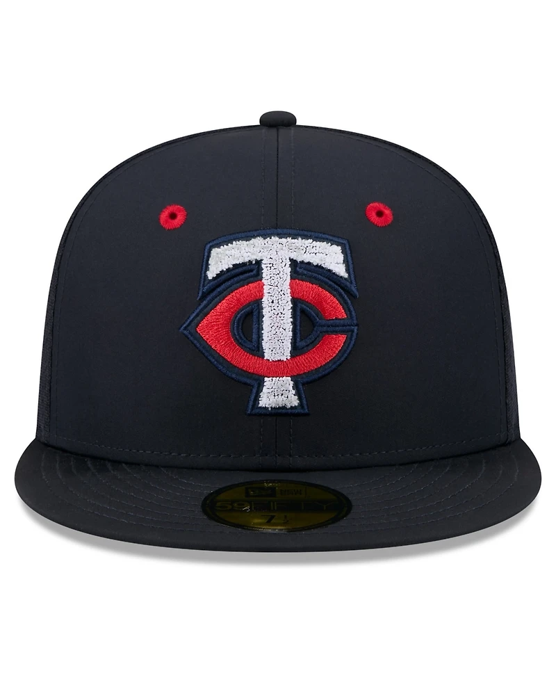 New Era Men's Navy Minnesota Twins 2026 Mlb All-Star Game Workout 59FIFTY Hat