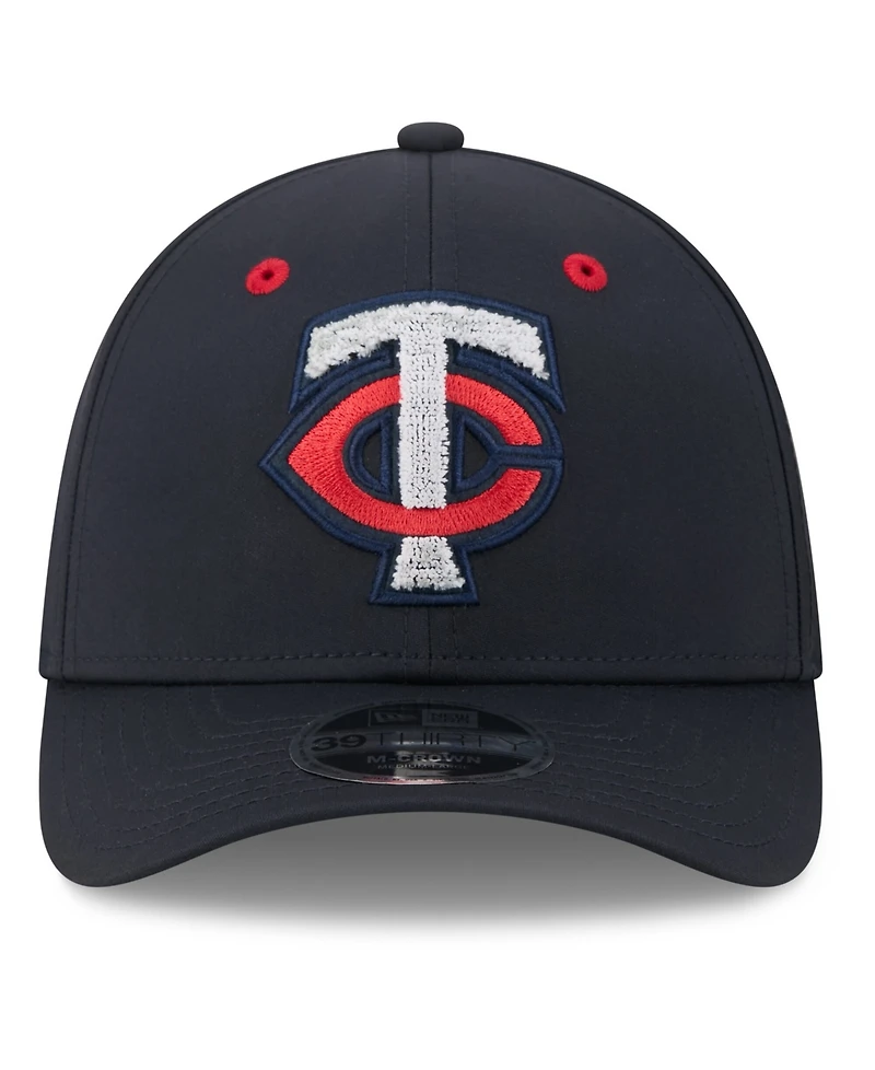 New Era Men's Navy Minnesota Twins 2026 Mlb All-Star Game Workout 39THIRTY M-Crown Flex Hat
