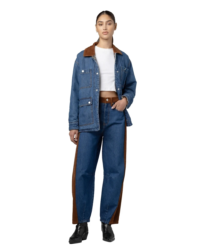 Blank Nyc Women's Sunset Rodeo High-Rise Barrel Jeans