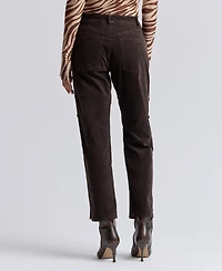 Avec Les Filles Women's High-Rise Yoke Detail Pants