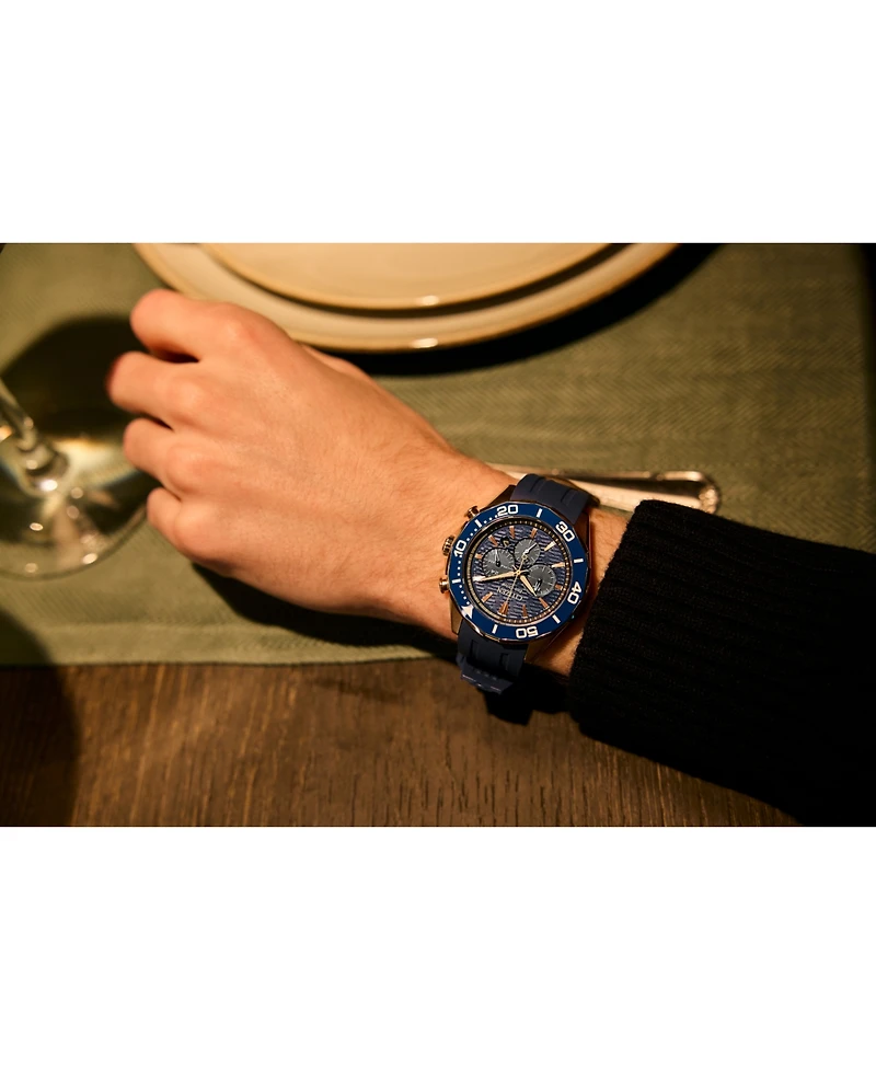 Citizen Men's Endeavor Chronograph Navy Strap Watch, 43mm
