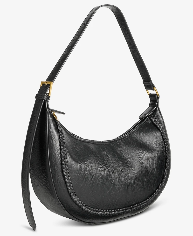 Style & Co Braided-Edge Crescent Bag, Macy's Exclusive