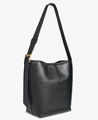 Style & Co Braided-Edge Soft Bucket Bag, Macy's Exclusive