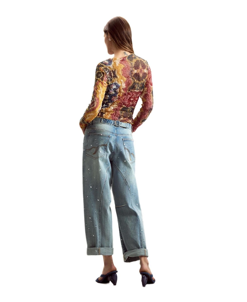 Desigual Women's Blouse Designed By mr. christian lacroix