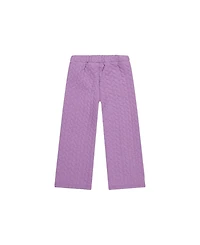 Deux par Big Girls Wide Leg Jacquard Pants