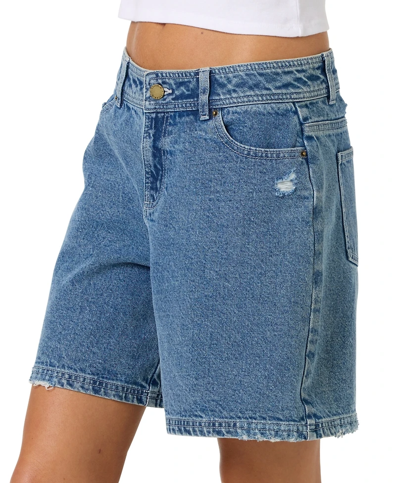 O'Neill Women's Nola Low-Rise Denim Shorts