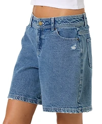 O'Neill Women's Nola Low-Rise Denim Shorts