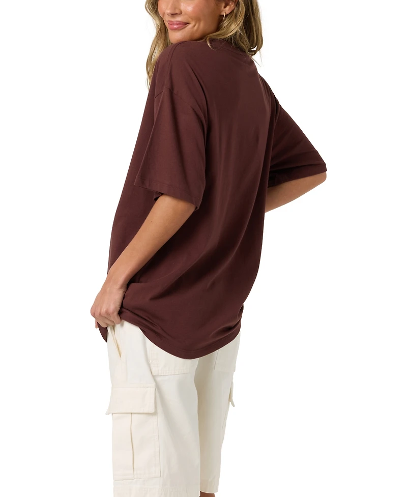 O'Neill Women's Oversized Graphic Cotton T-Shirt