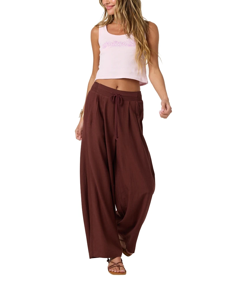 O'Neill Women's Kree Drawstring Pull-On Pants