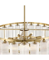 Possini Euro Design Marcie 31" Wide Soft 3-Tier Chandelier