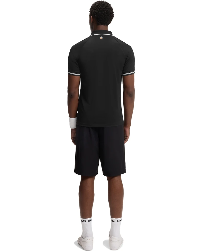 Boss by Hugo Men's Moisture Management Slim-Fit Polo Shirt