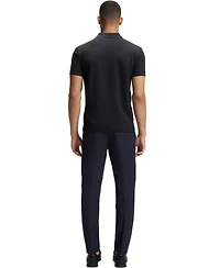 Boss by Hugo Men's Cotton-Pique All-Over Print Polo Shirt