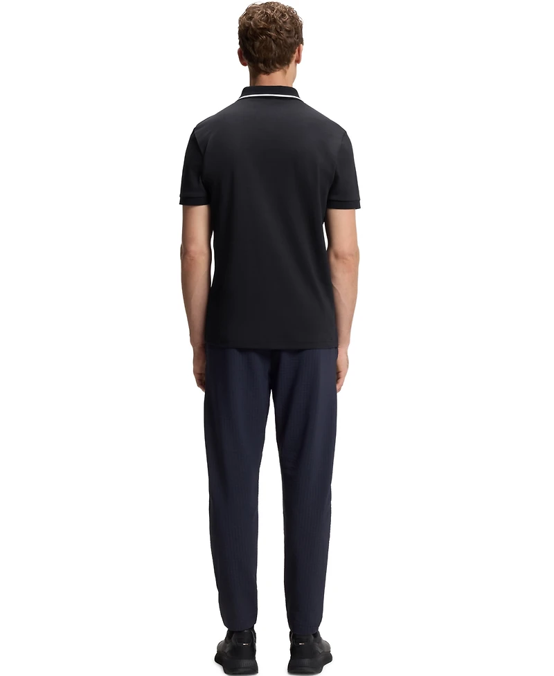 Boss by Hugo Men's Interlock Cotton Paddy Slim-Fit Polo Shirt