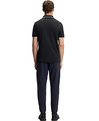 Boss by Hugo Men's Interlock Cotton Paddy Slim-Fit Polo Shirt