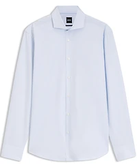 Boss by Hugo Men's Structured Cotton Regular-Fit Dress Shirt